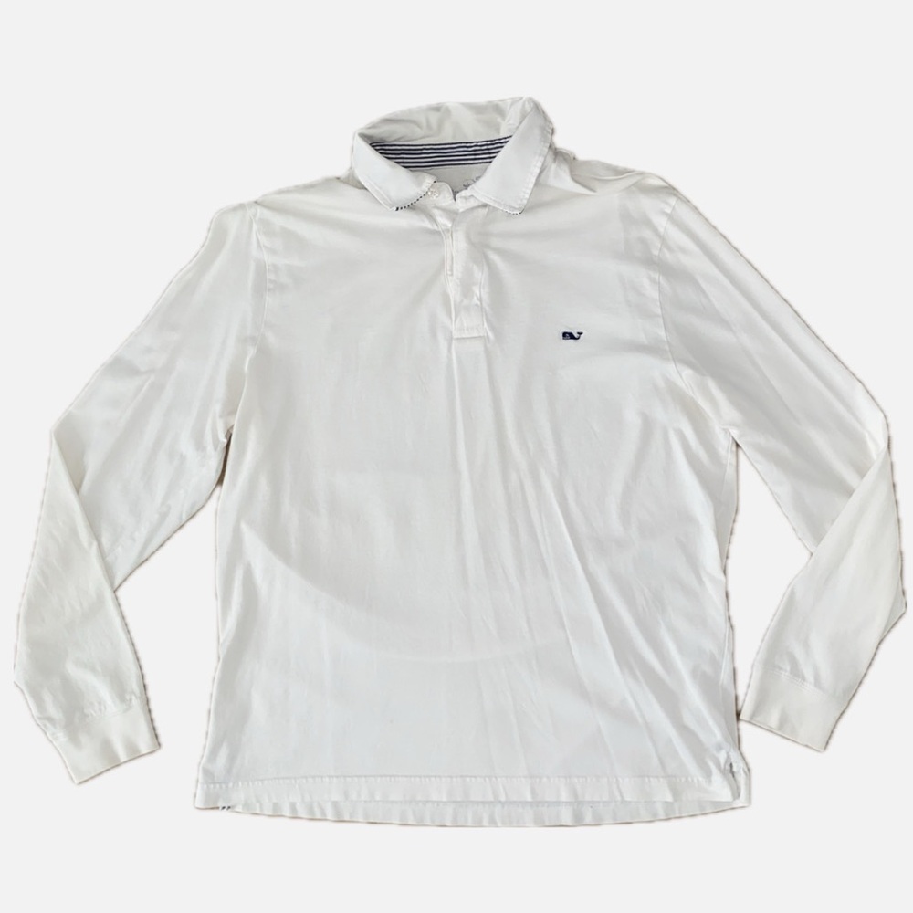 Vineyard Vines Men’s Long Sleeve Collared Tee